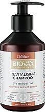 Парфумерія, косметика Шампунь для волосся "Натуральні олії" - L'biotica Biovax Intensive Regeneration Shampoo