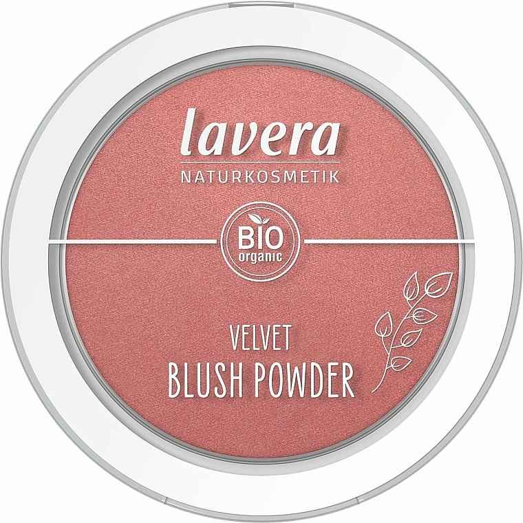 Пудра-рум'яна для обличчя - Lavera Velvet Blush Powder — фото N1