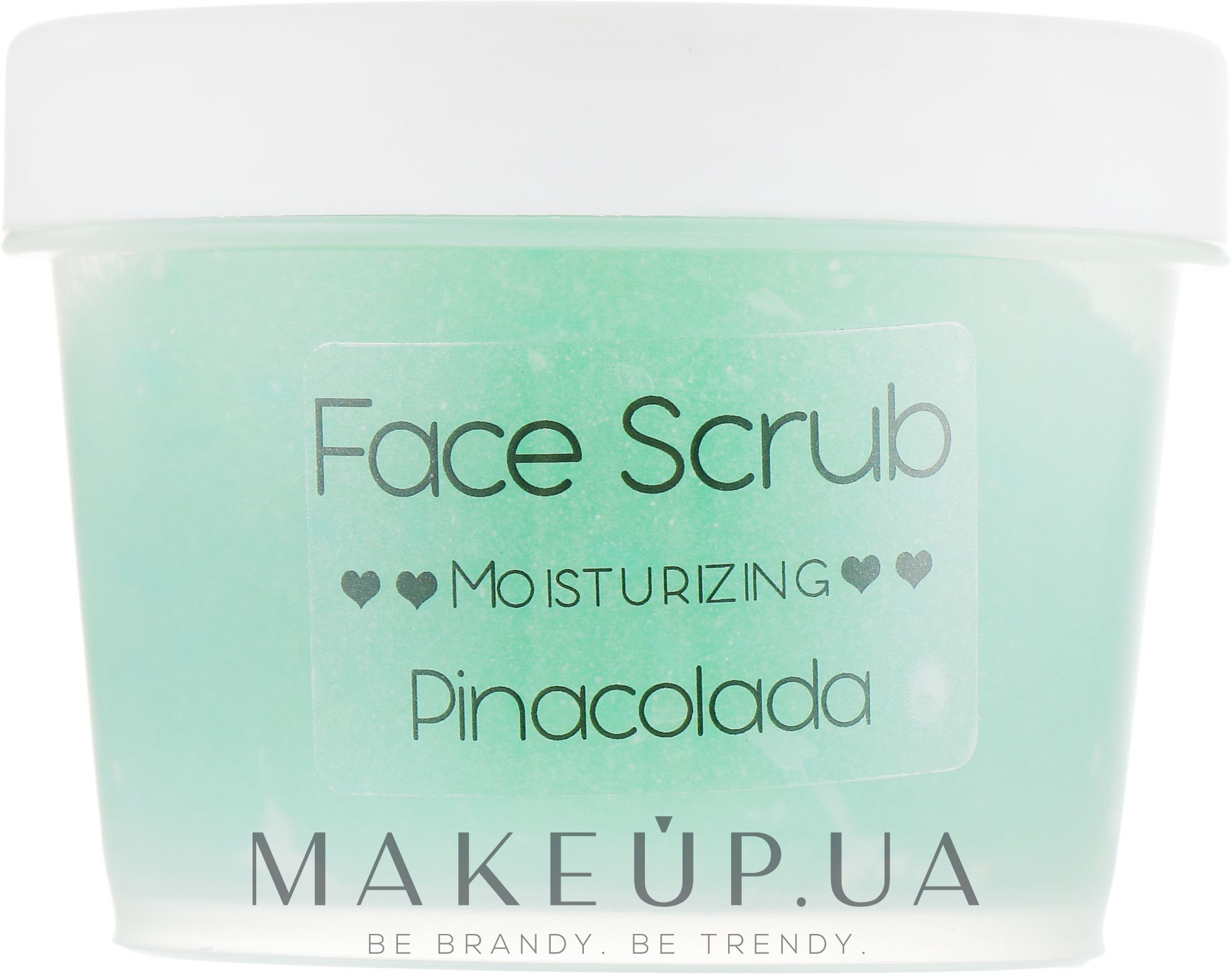 Зволожувальний скраб для обличчя та губ "Піна колада" - Nacomi Moisturizing Face & Lip Scrub Pinacolada — фото 80g