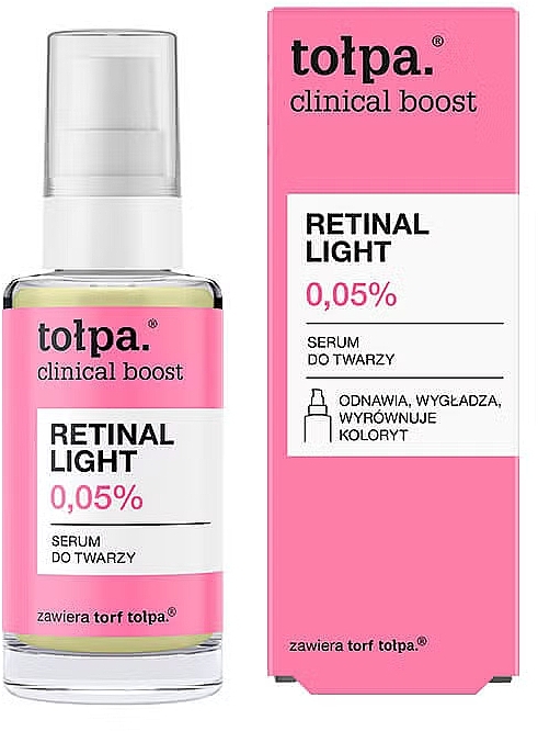 Сыворотка для лица - Tolpa Clinical Boost Retinal Light 0,05% — фото N1