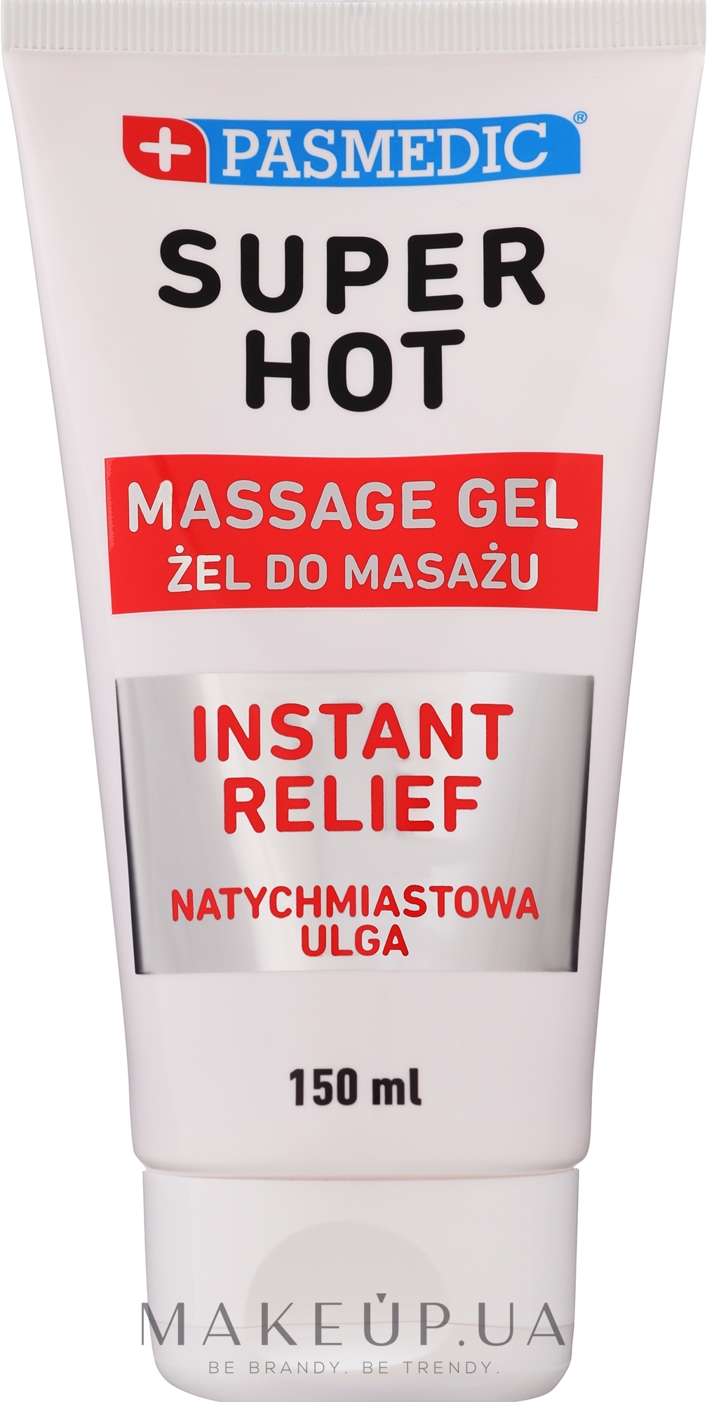 Супергорячий массажный гель для тела - Pasmedic Super Hot Massage Gel — фото 150ml