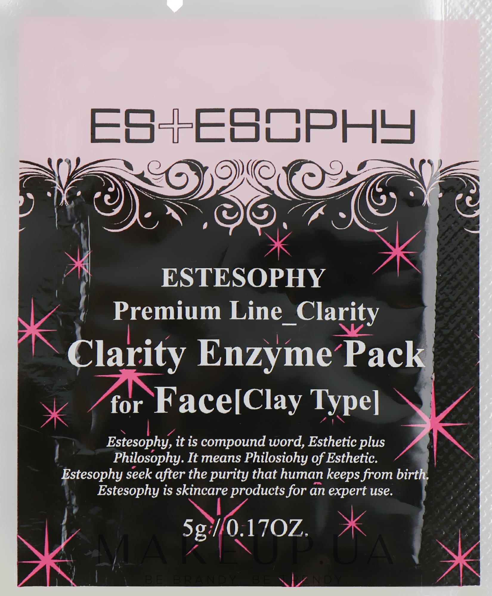 Маска для глибокого очищення обличчя, з ензимами - Estesophy Premium Line Clarity Enzyme Pack for Face — фото 5g