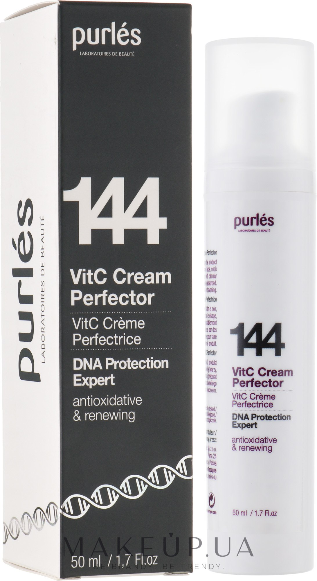 ВитС-крем "Досконалість" - Purles DNA Protection Expert 144 VitC Cream Perfector — фото 50ml