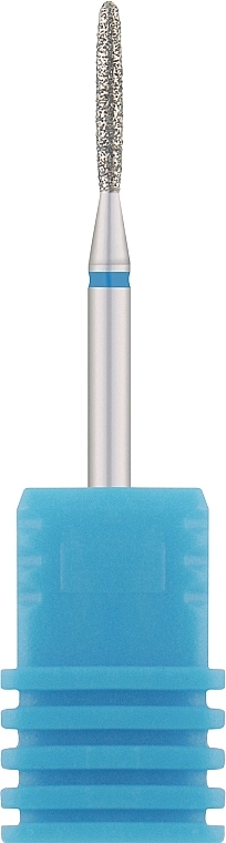 Фреза алмазная "Пуля" 244 016B, диаметр 1,6 мм, синяя - Nail Drill — фото N1