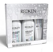 Духи, Парфюмерия, косметика Набор - Redken Acidic Bonding Concentrate Xmas Gift Set (shampoo/300ml + h/cond/300ml + h/cr/150ml)