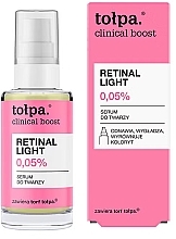 Парфумерія, косметика Сироватка для обличчя - Tolpa Clinical Boost Retinal Light 0,05%