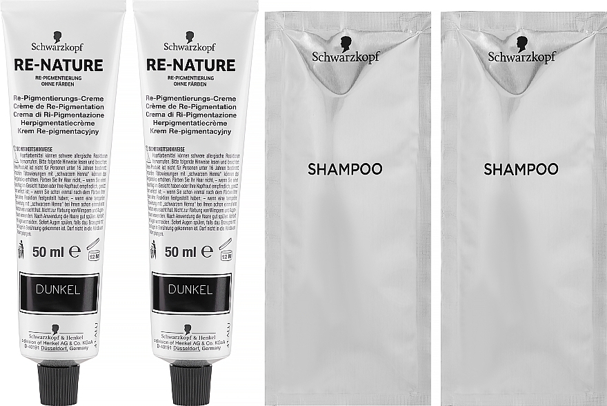 Репігментуючий крем для волосся - Schwarz Re-Nature Men Re-Pigmentation Cream — фото N4