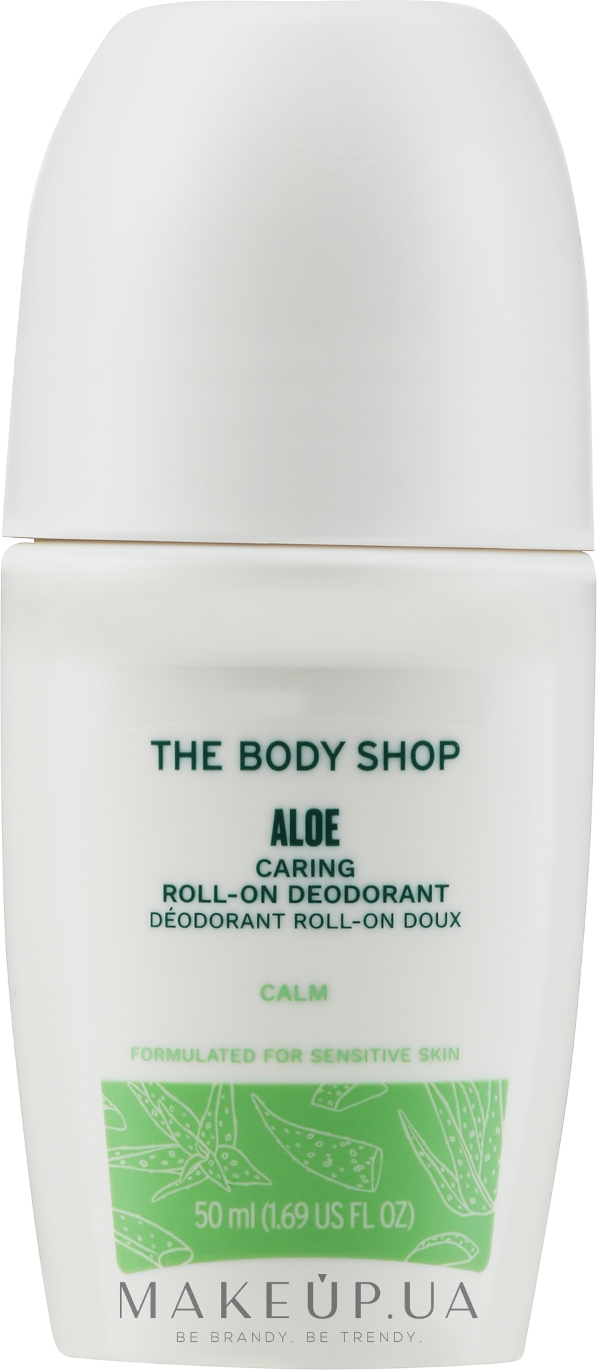 Шариковый дезодорант "Алоэ" - The Body Shop Aloe Roll-On Deodorant — фото 50ml