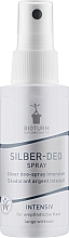 Парфумерія, косметика Дезодорант-спрей "Інтенсивний" - Bioturm Silber-Deo Intensiv Spray No.85