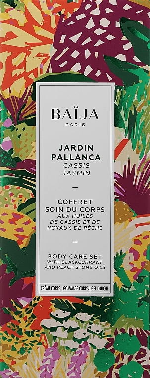 Набор - Baija Jardin Pallanca Gift Set (sh/gel/100 ml + scr/50 ml + b/ce/75 ml) — фото N1