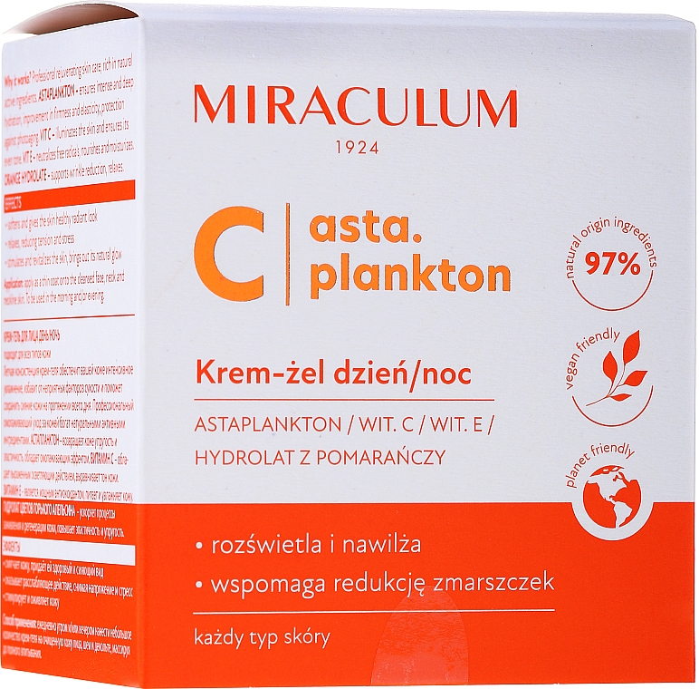 Крем-гель для лица - Miraculum Asta.Plankton C Cream-Gel — фото N2