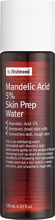 Косметична вода з мигдальною кислотою - By Wishtrend Mandelic Acid 5% Prep Water
