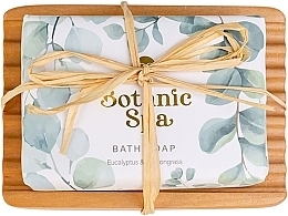 Парфумерія, косметика Набір - Accentra Botanic Spa Bath Care Set With Soap Pad (soap/100g + pad/1pcs)
