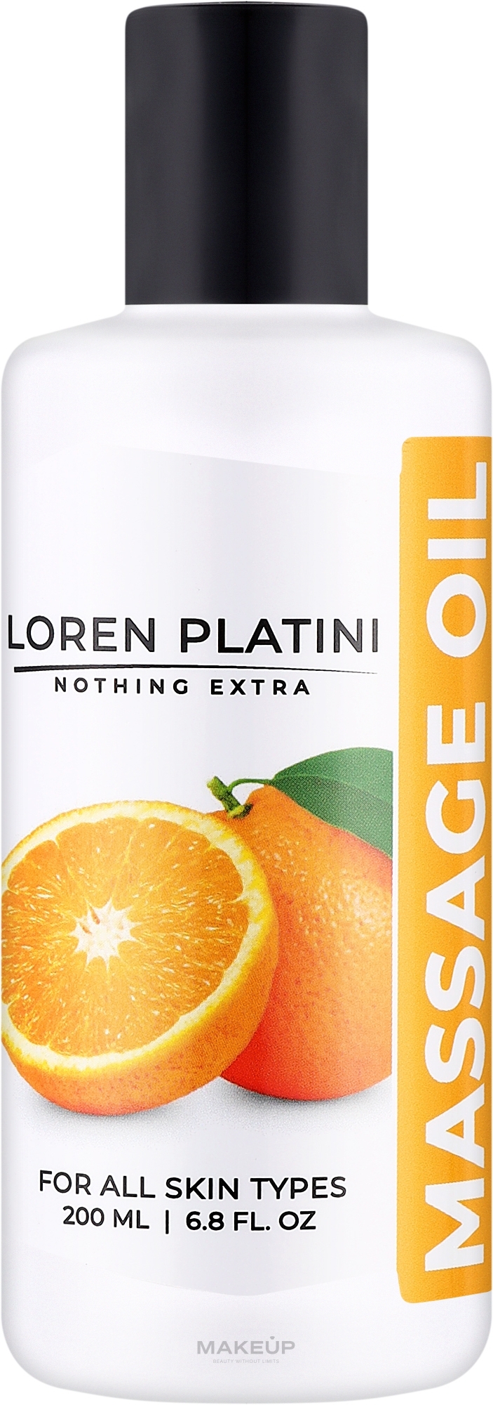 Масажна олія "Апельсин" - Loren Platini Massage Oil — фото 200ml
