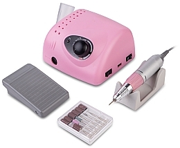 Фрезер для манікюру та педикюру, рожевий - Bucos Nail Drill Pro ZS-705 Pink — фото N3