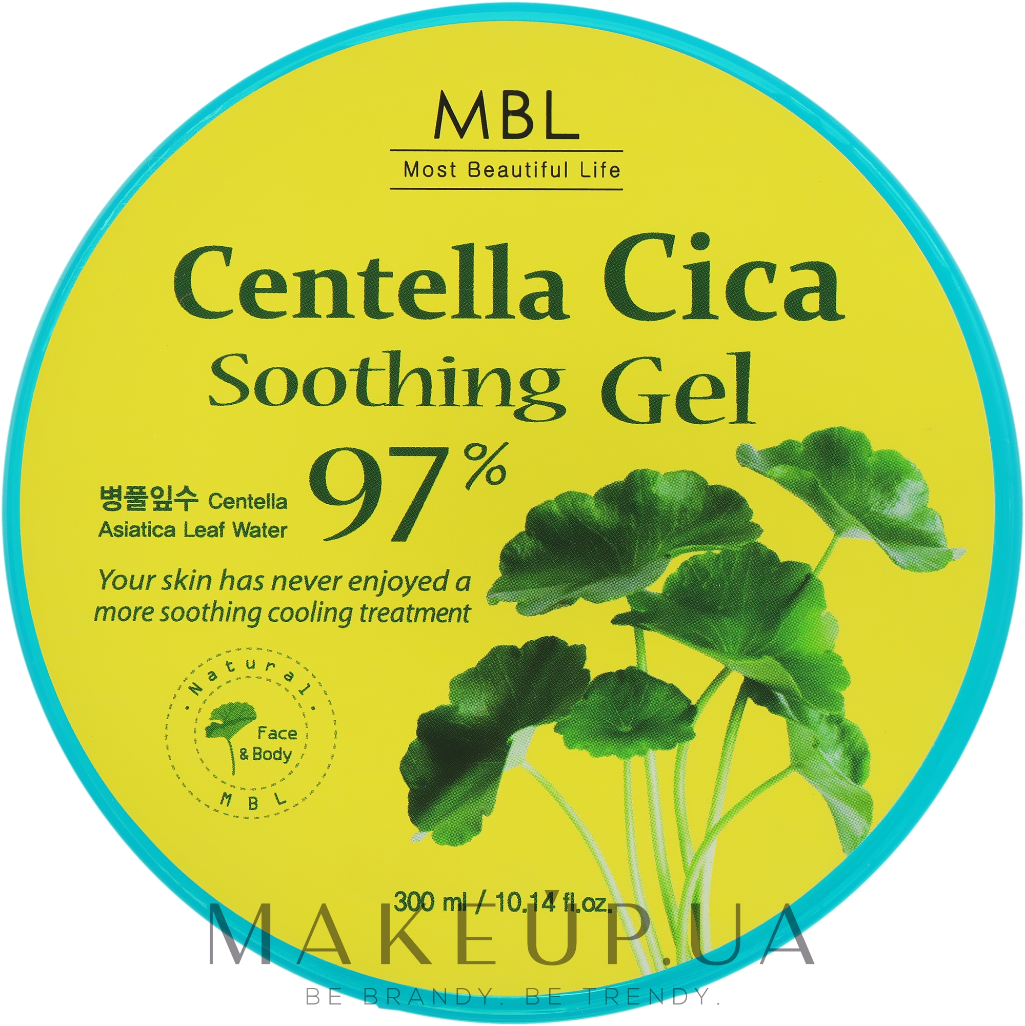 Заспокійливий гель - MBL Centella Cica Soothing Gel — фото 300ml