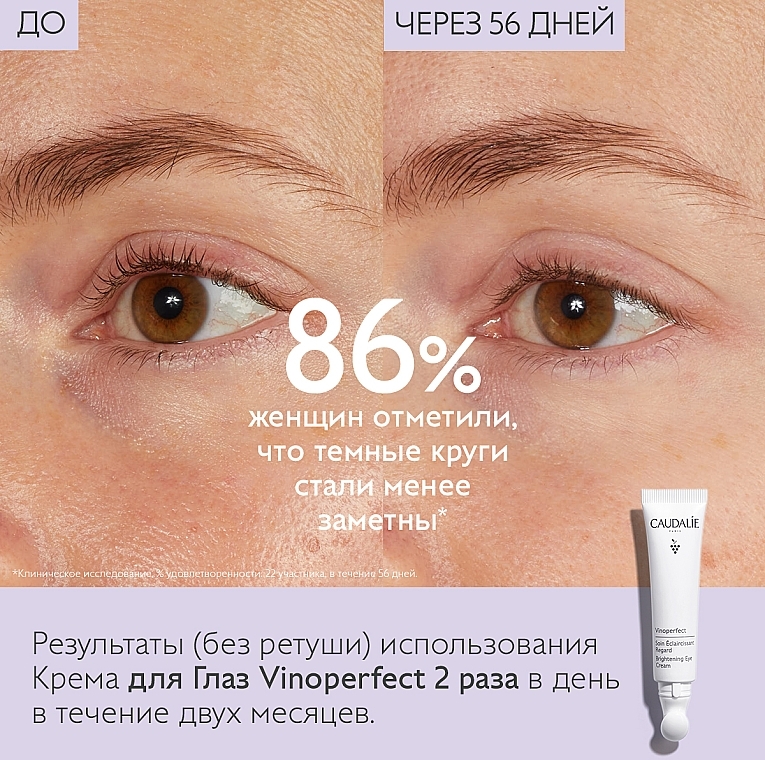 Крем для шкіри навколо очей - Caudalie Vinoperfect Brightening Eye Cream — фото N16