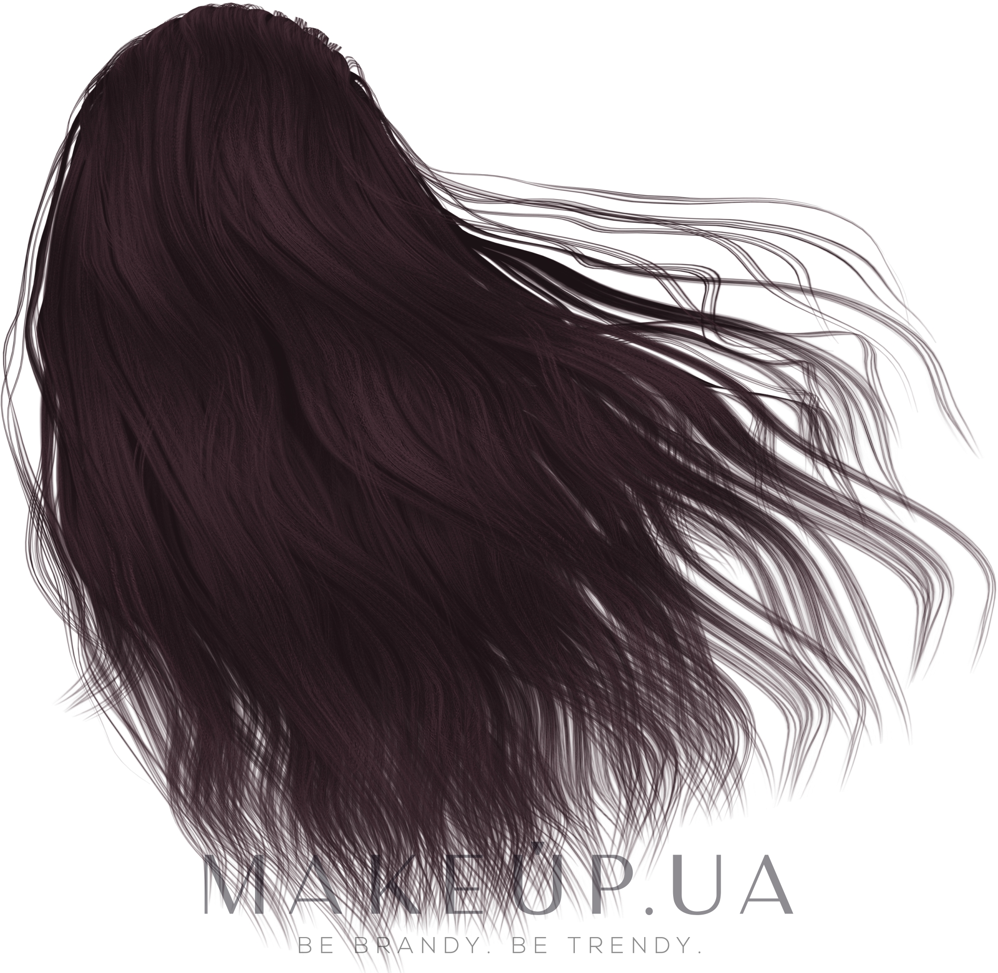 Безаммиачная краска для волос с маслом арганы - Maxima NHP Permanent Color Cream — фото 4.2-каштановый ирис