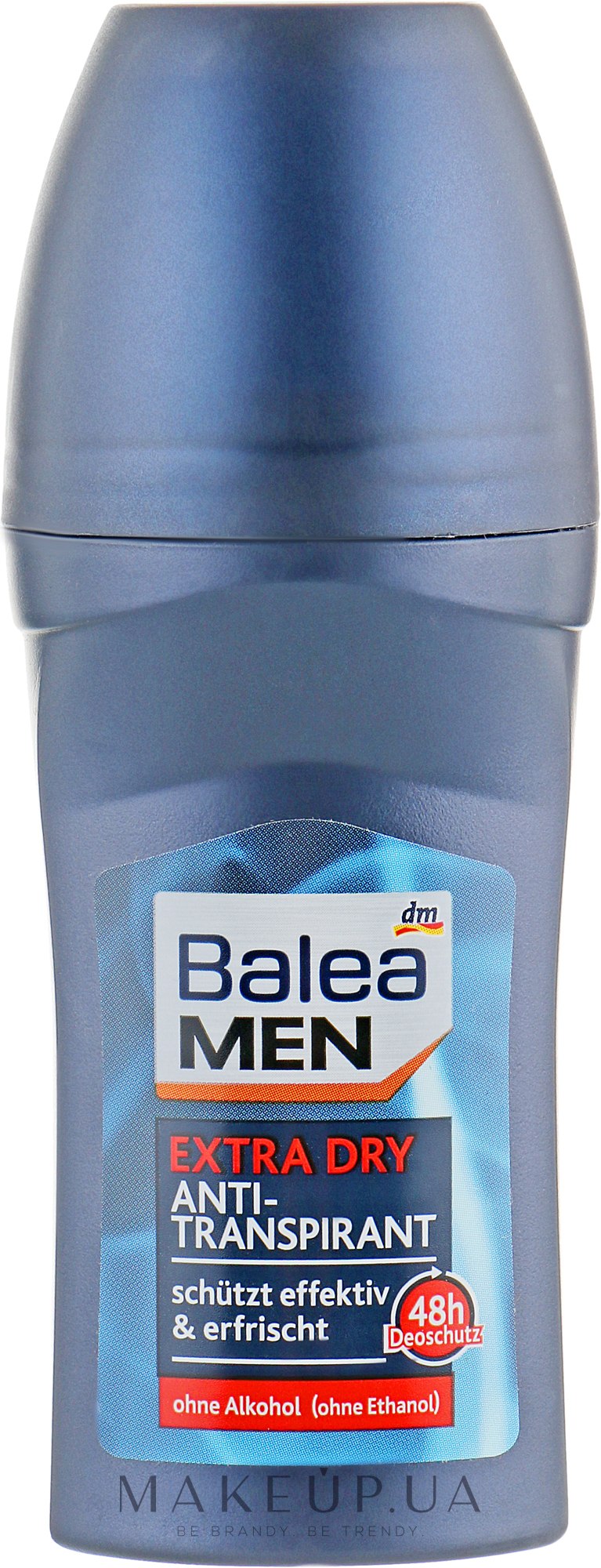 Шариковый антиперспирант "Экстра" - Balea Men Extra Dry Anti-Transpirant  — фото 50ml