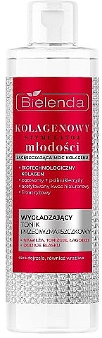 Розгладжувальний тонік проти зморщок - Bielenda Collagen Youth Stimulator Toner — фото N1