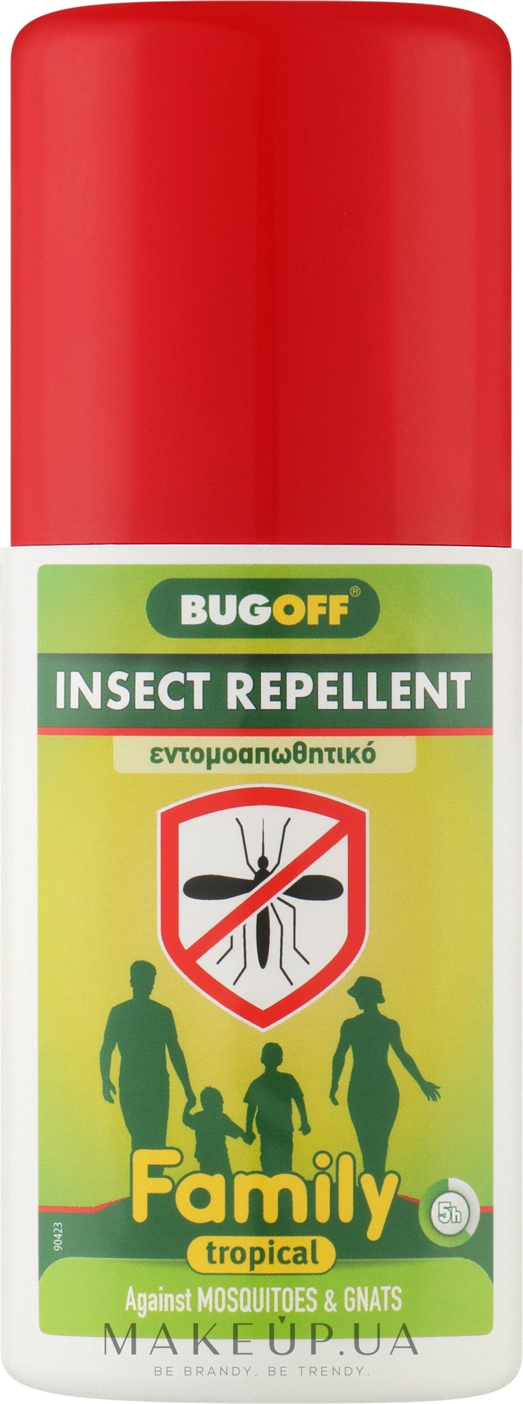 Спрей от укусов насекомых "Семейный. Тропический" - Madis Bug Off Insect Repellent Family Tropical — фото 100ml