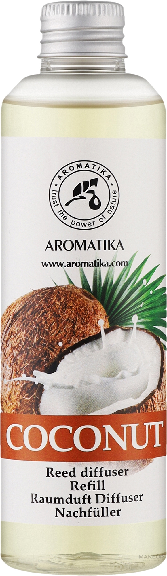 Запасной блок для аромадиффузора "Кокос" - Aromatika  — фото 200ml