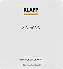 Духи, Парфюмерия, косметика Гидрогелевая маска "Витамин А" - Klapp A Classic Hydrogel Face Mask