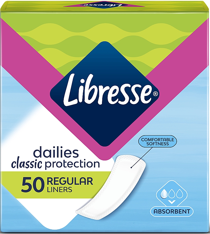 Ежедневные прокладки, 50шт - Libresse Classic Regular — фото N1