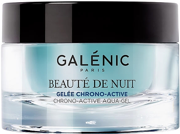 Освежающий гель для лица - Galenic Beaute De Nuit Chrono-Active Aqua-Gel — фото N1