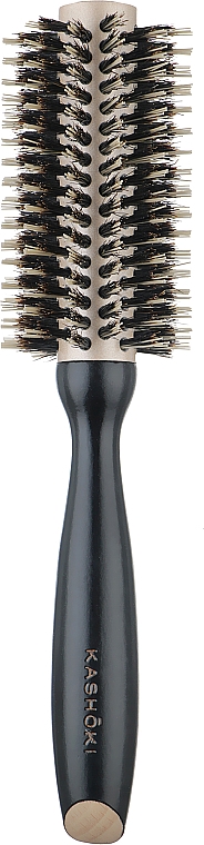 Круглая щетка для волос, 22 мм - Kashoki Hair Brush Natural Beauty — фото N1