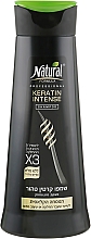 Інтенсивний шампунь для волосся на основі кератину - Natural Formula Keratin Intense Shampoo — фото N1
