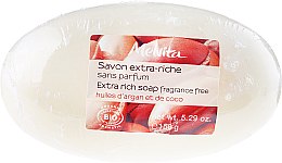 Мыло с маслом Ши - Melvita Body Care Savon Extra-Riche Soap — фото N1
