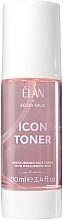 Зволожувальний тонік для обличчя з гіфлуроновою кислотою - Elan Professional Line Icon Toner — фото N1