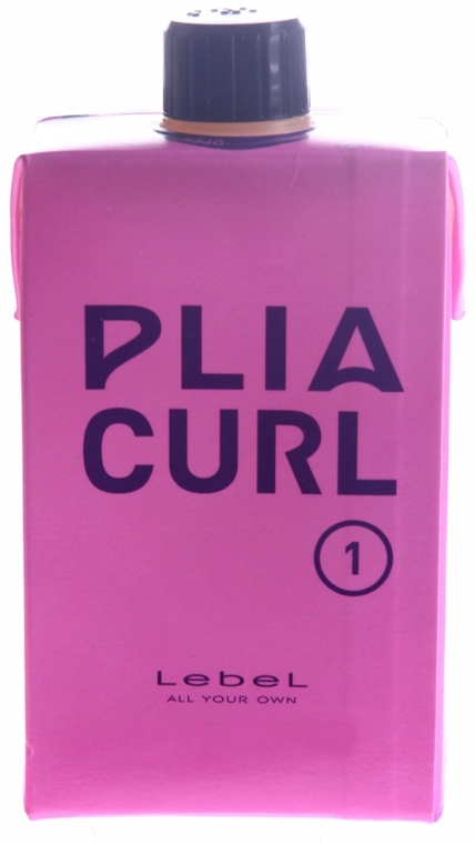 Лосьйон для хімічної завивки волосся - Lebel Plia Curl F1 — фото N1