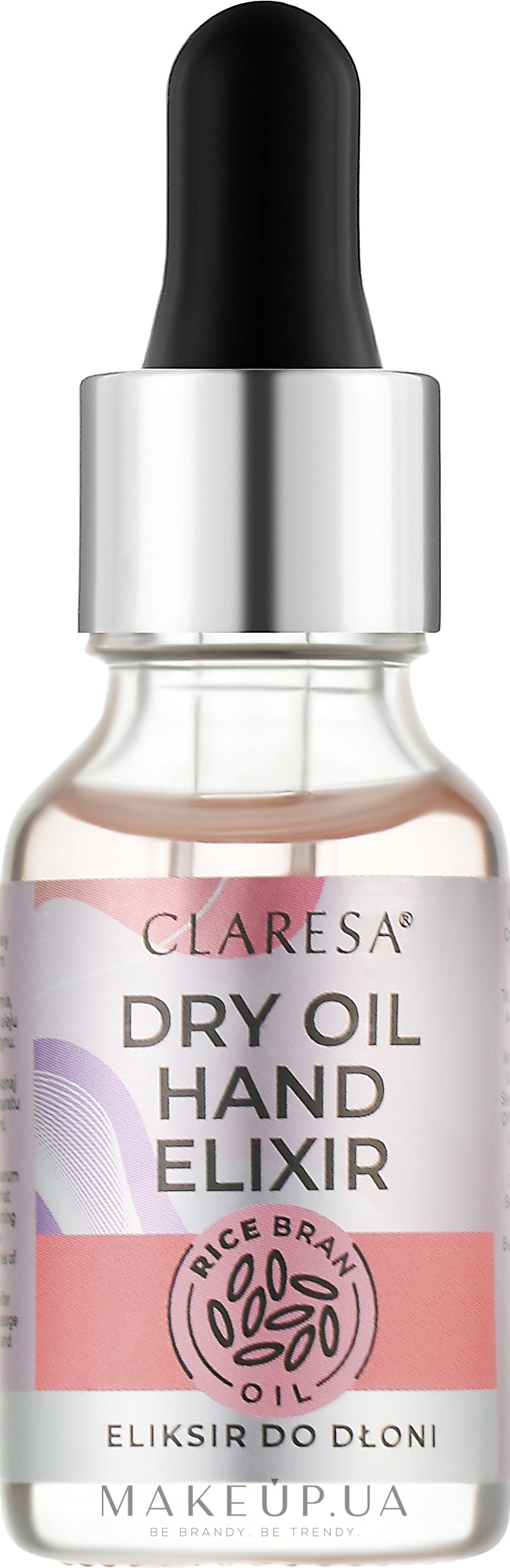 Масло-эликсир для рук - Claresa Dry Oil Hand Elixir — фото 14ml