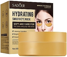 Гидрогелевые патчи для увлажнения и питания кожи вокруг глаз - Sadoer Hydrating Smooth Eye Mask — фото N1