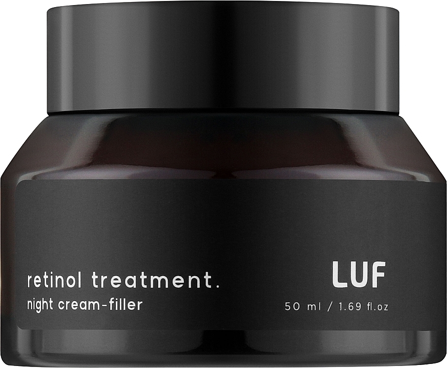 Ночной функциональный крем-филлер с ретинолом и пептидами - Luff Retinol Treatment Night Cream-Filler — фото N1