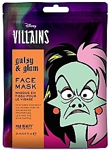 Духи, Парфюмерия, косметика Маска для лица "Круэла" - Mad Beauty Disney Villains Cruella Face Mask