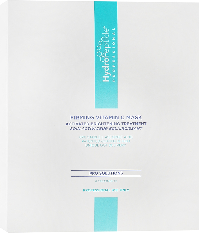 Зміцнювальна маска з 87% вітаміном С - HydroPeptide Firming Vitamin C Mask — фото N1