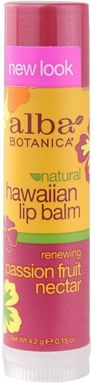 Бальзам для губ "Цветок Пассифлоры" - Alba Botanica Natural Hawaiian Lip Balm Flower Passiflora