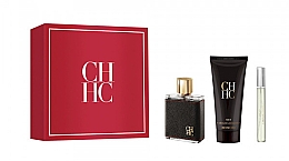 Парфумерія, косметика Carolina Herrera CH Men - Набір (edt/100ml + edt/10ml + a/sh/balm/100ml)