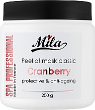 Маска альгінатна, глюкозна, порошкова "Журавлина" - Mila Glucoempreinte Peel Off Mask Protective&Anti-Ageing — фото N3