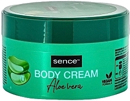 Парфумерія, косметика Крем для тіла "Алое вера" - Sence Body Cream Aloe Vera
