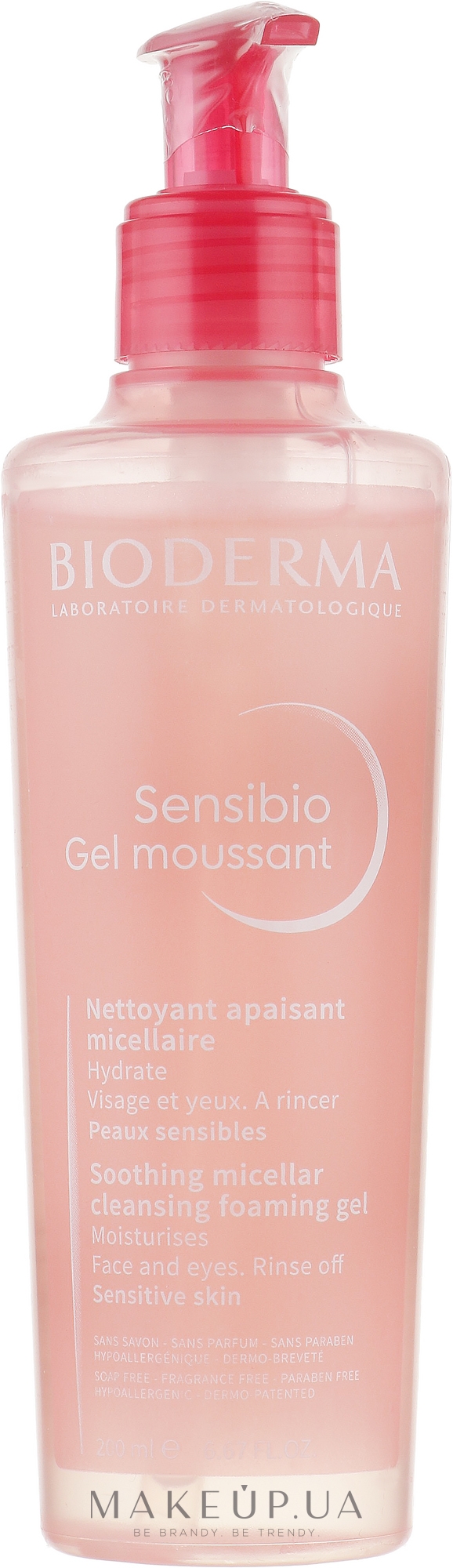 Очищаючий гель Bioderma Sensibio Cleansing Gel купити за найкращою ціною в Україні Makeup ua