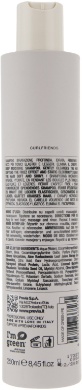 Шампунь для восхитительных локонов - Previa Borage Shampoo — фото N3