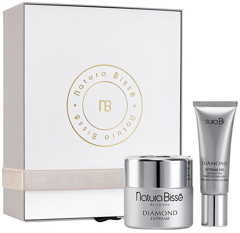 Набор - Natura Bisse Diamond Extreme Holiday Set (f/cr/50ml + eye/cr/25ml) — фото N1