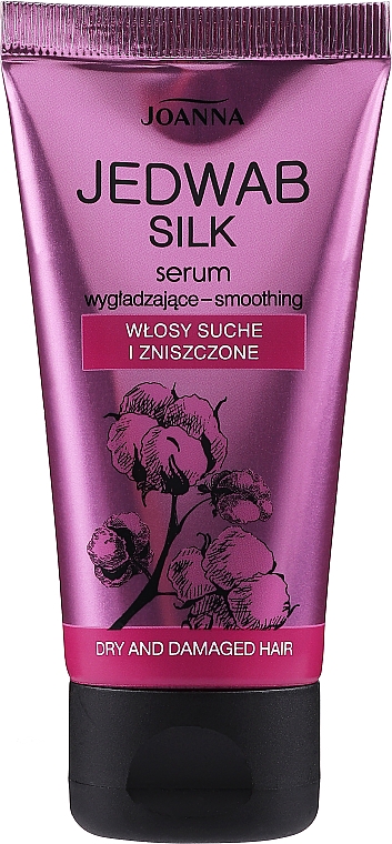 Сыворотка для волос - Joanna Jedwab Silk Dry & Damaged Hair Smoothing Serum (туба) — фото N1