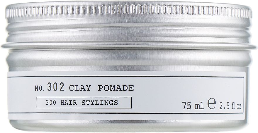 Глиняна помада для волосся - Depot Hair Styling 302 Clay Pomade — фото N1