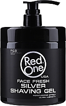 Духи, Парфюмерия, косметика УЦЕНКА Гель для бритья - Red One Face Fresh Shaving Gel Silver *