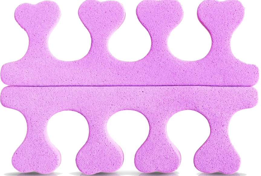 Разделитель для пальцев для педикюра, 2562, фиолетовый - Donegal  — фото N1